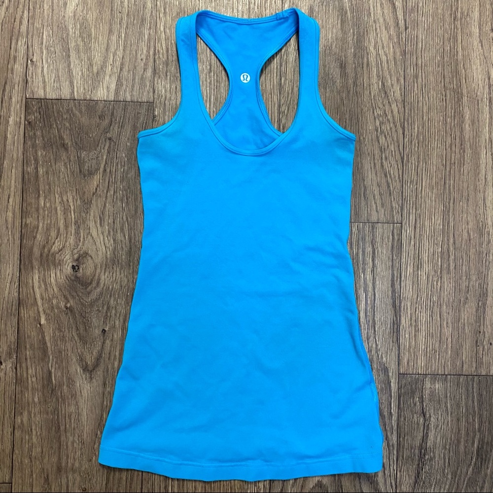 LULULEMON ROYAL BLUE COOL RACERBACK, size 2